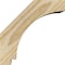 Ekena Millwork 4"W x 6"D x 6"H Imperial Rough Sawn Knee Brace, Douglas Fir BRC04X06X06IMP00RDF - alternate 3